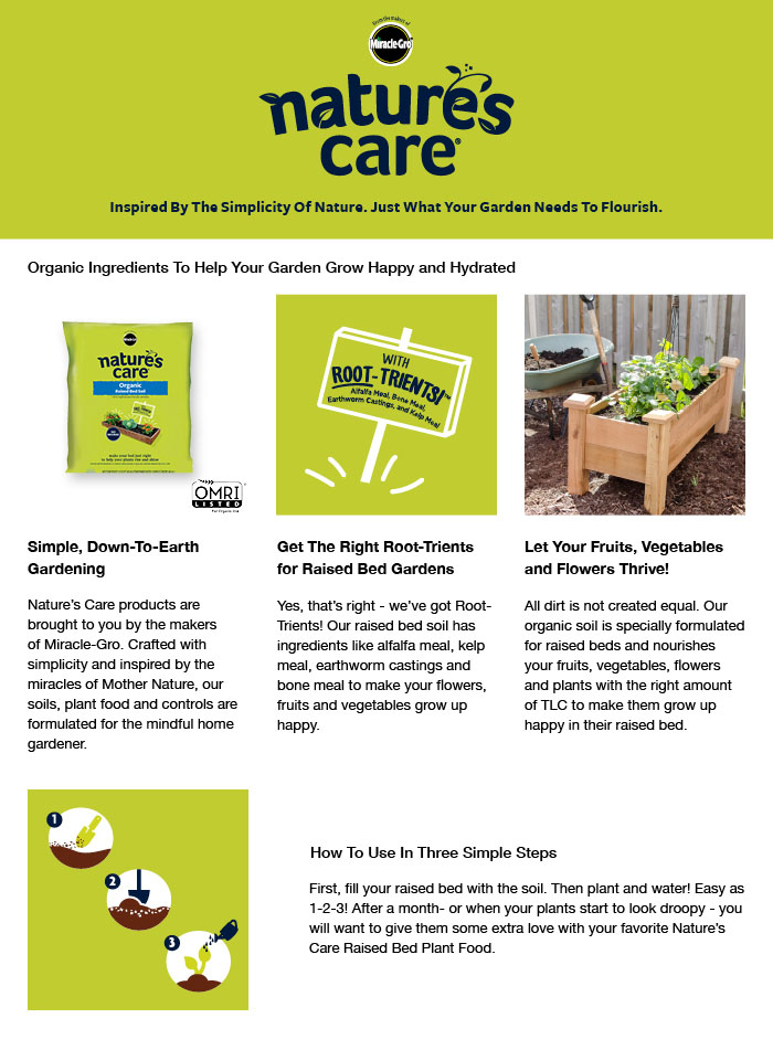Nature Care Organic Raised Bed Soil Home Depot Nature Care Organic Raised Bed Soil Home Depot